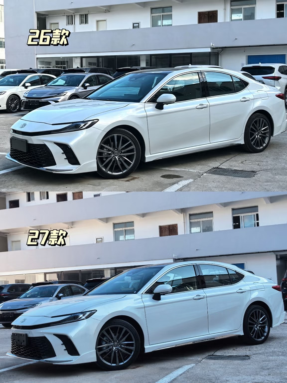 26款VS 27款凯美瑞｜一眼看懂差别✨