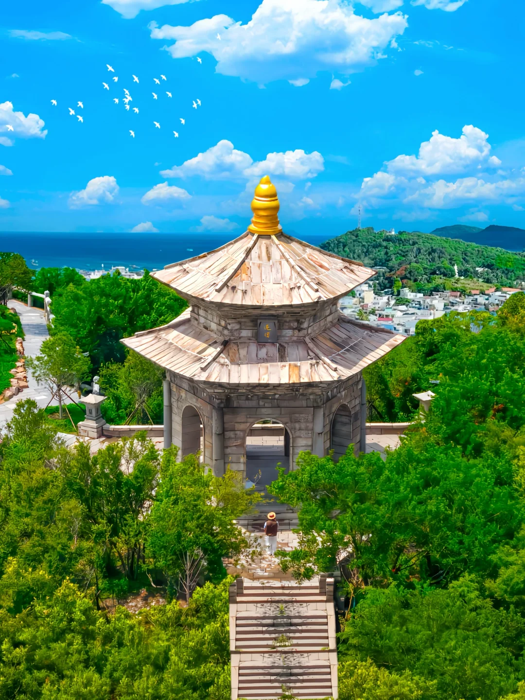 吴承恩没骗我😭原来花果山真的存在❗敲好玩