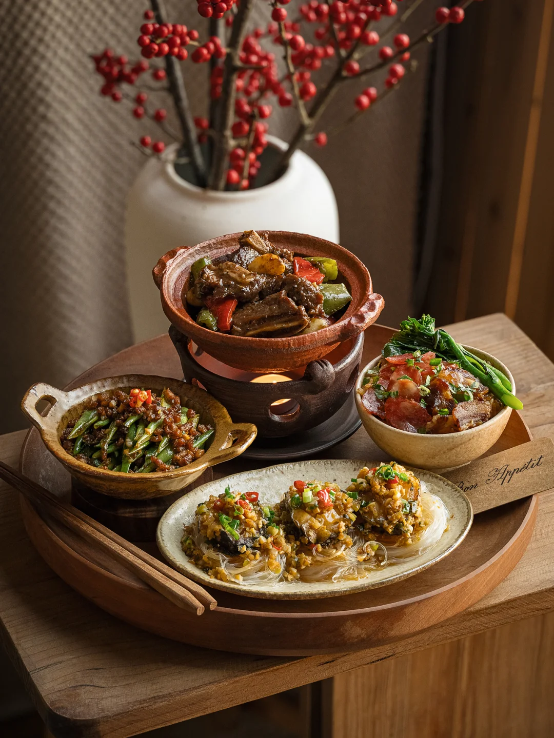 暖暖冬日的新年烟火气