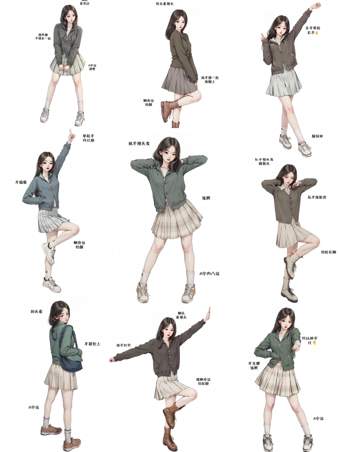 敲实用的站姿拍照姿势📷有手就会！！