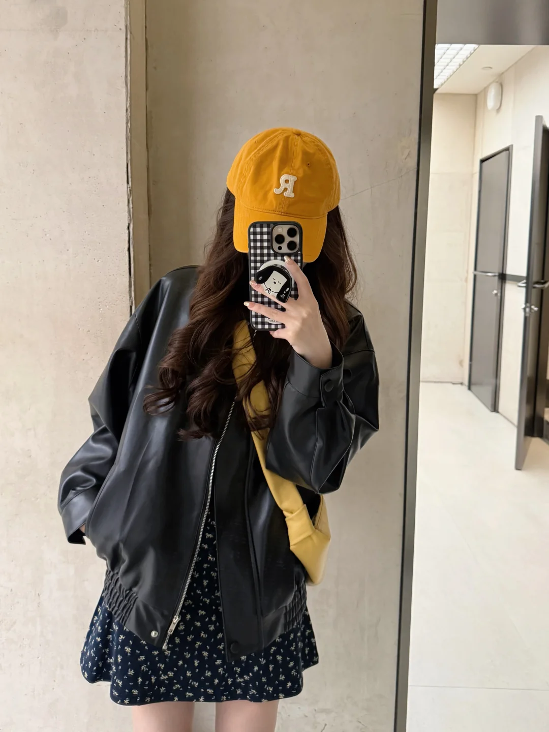 分享5️⃣套黑色皮衣穿搭思路🍪🧺˚⁎⁺˳