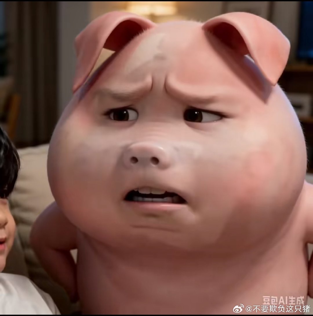 关于猪然1.0和2.0.....1.0很萌很适合衍生但2.0真的存在一些过度丑化了[捂嘴哭] ​