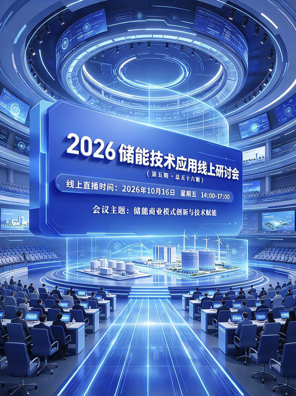 💼假如我是储能人，这场直播我一定看！