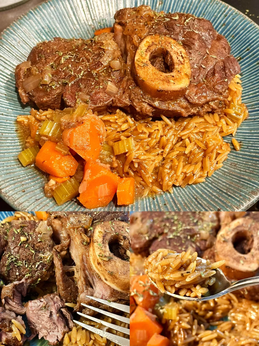 Costco带骨牛腱很可以🐮浓鲜红酒牛肉炖饭🍷