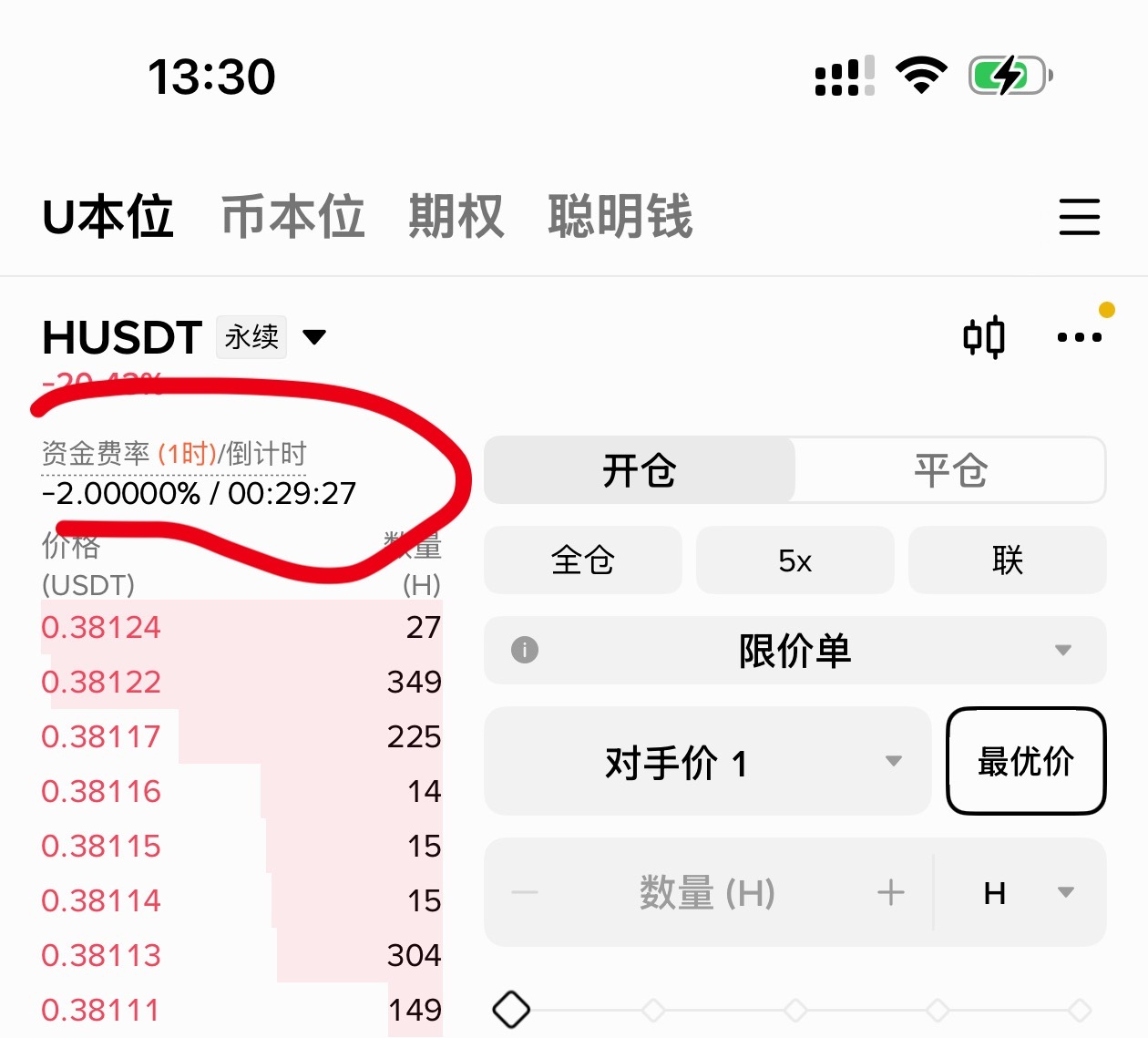 [超话]  做空h的又要遭老罪了……又是-2%的费率、1小时收一次。 ...