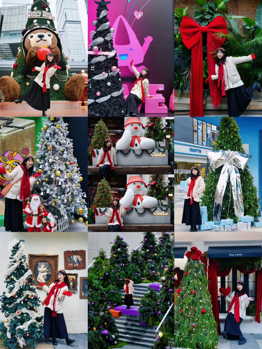 成都！！圣诞树超全机位🎄地铁直达！速来……