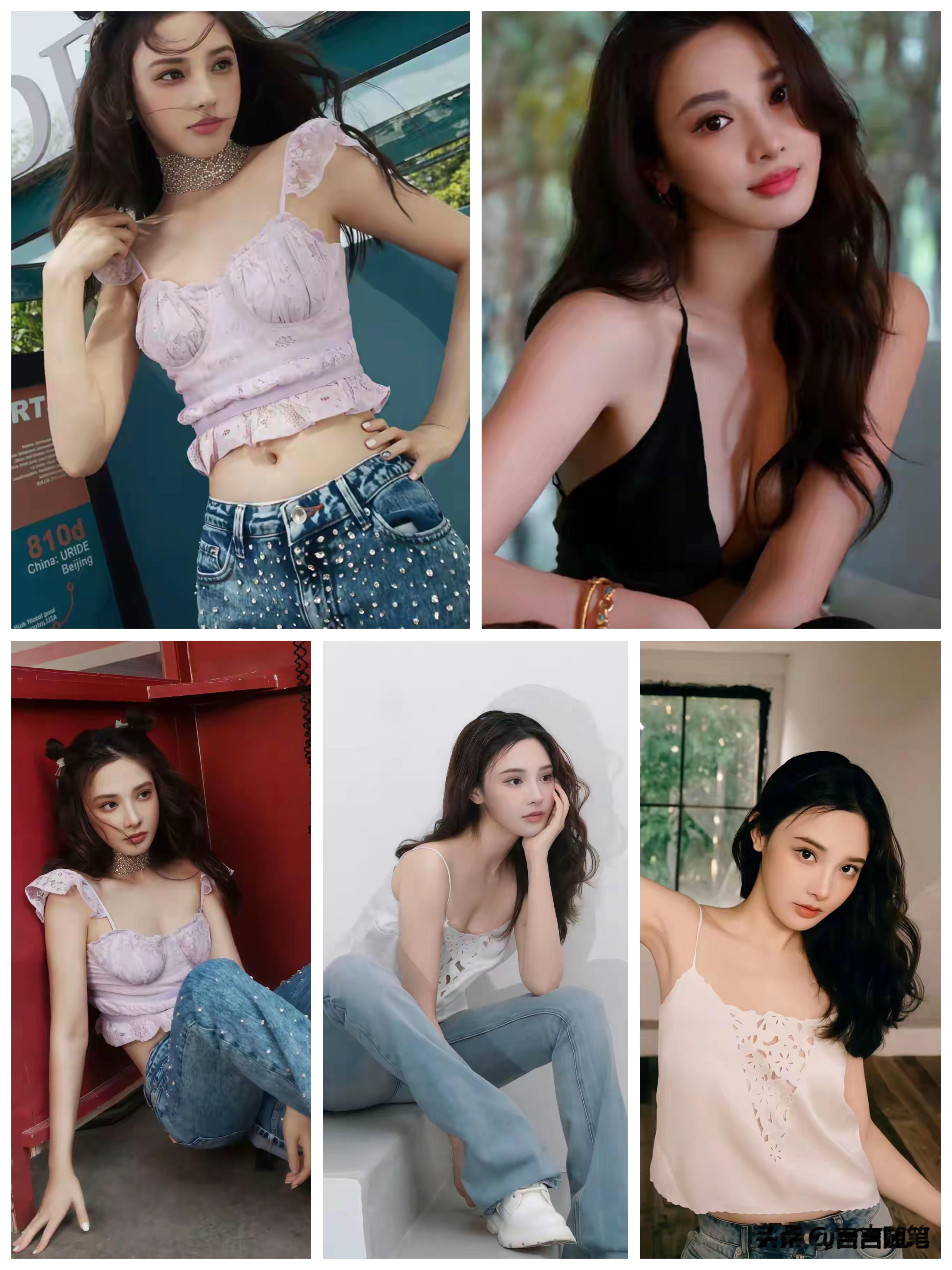 彭小苒这小蛮腰太出众了，颜值气质也很哇塞。