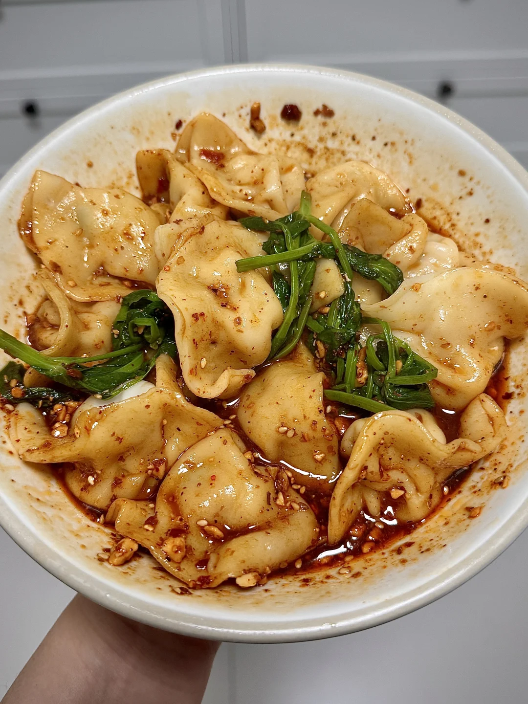 谁懂啊？油泼干拌水饺吃一次爱一次🥟