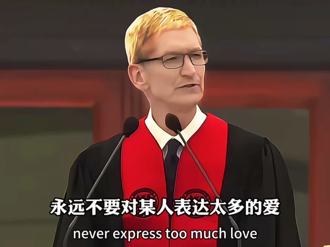 永远不要对别人表现出过多的爱