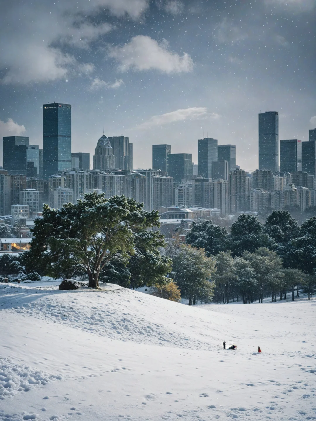 全国都在下雪，南宁也来点雪景表示一下吧