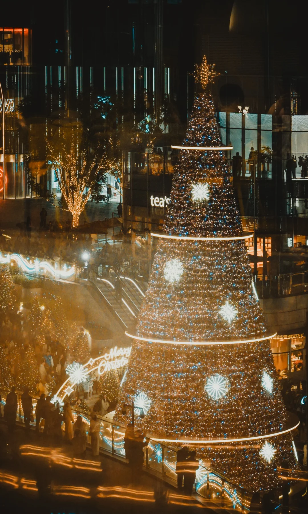 万象城的圣诞氛围拉满了🌈‼️