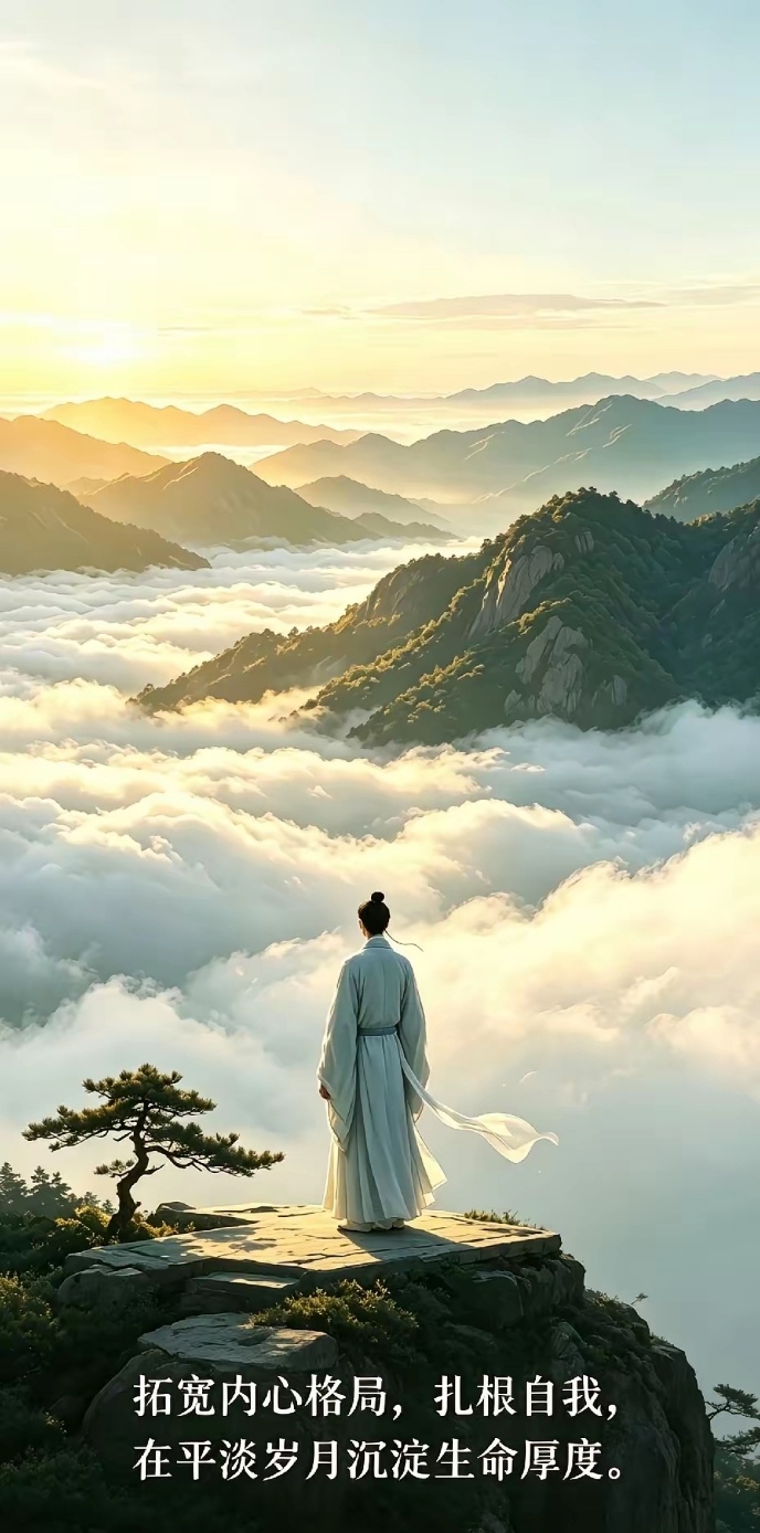 人生本无完美，缺憾亦自成诗意。不必追问浮华的意义，只需在每一个当下，真实地活过。守好方寸心境，慢品人间烟火，闲观万事悠长。一世平安无虞，胜却万千富贵，心安之处，便是归程。 ​​​