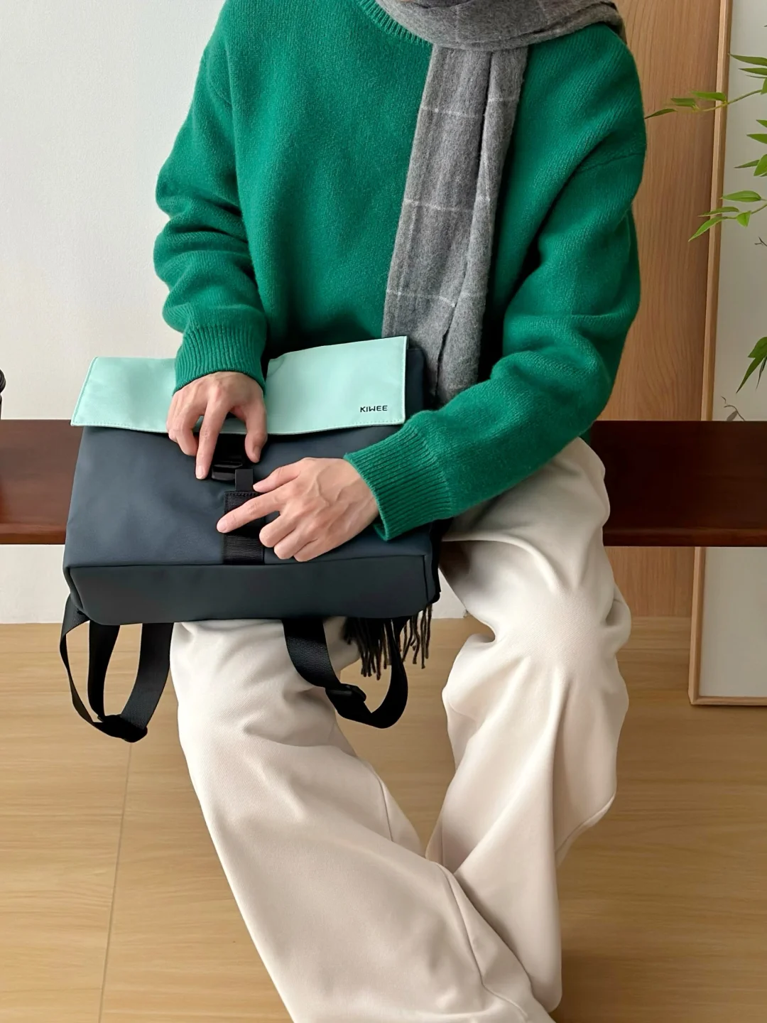 爱你老己，清新绿色舒适通勤♻️