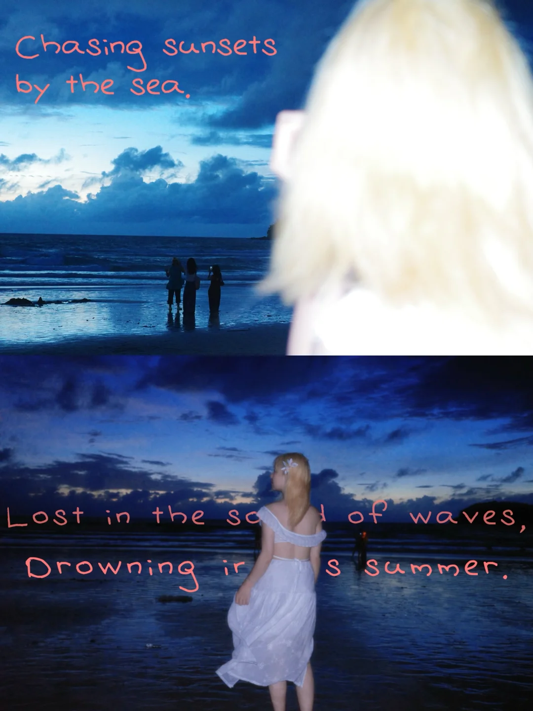 海边拼贴➕ 涂鸦更有sense！！！