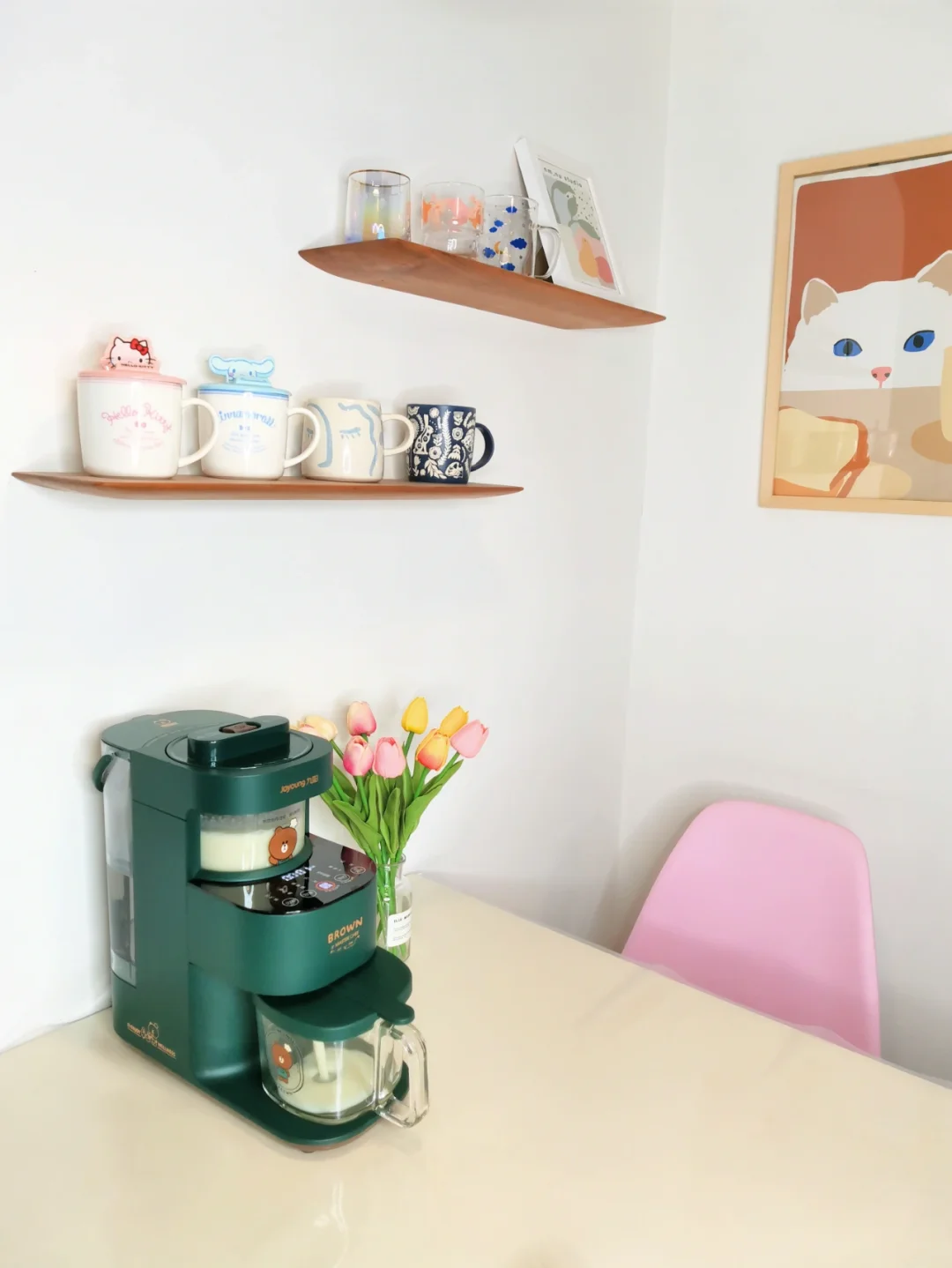 幸福感小家电｜可爱呆萌的布朗熊破壁机