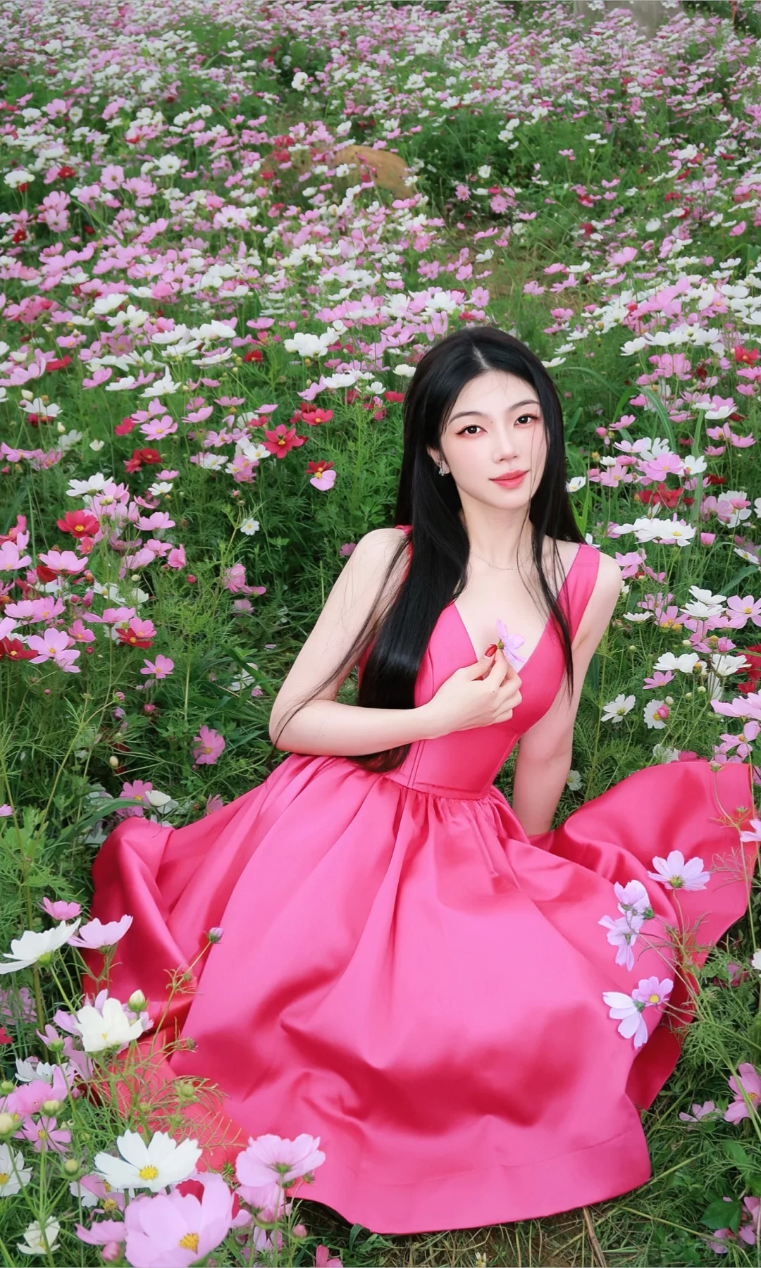 你说“人比花娇”.。🌸
