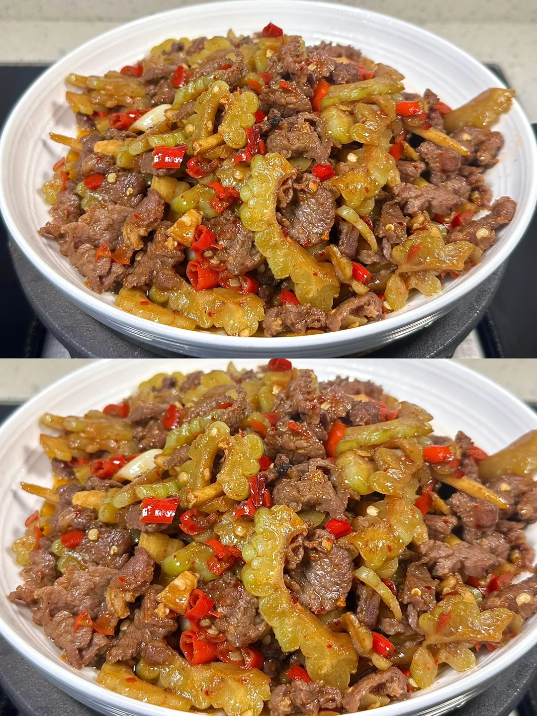 香晕干饭人 吃了三碗饭！队友不爱苦瓜都狂炫