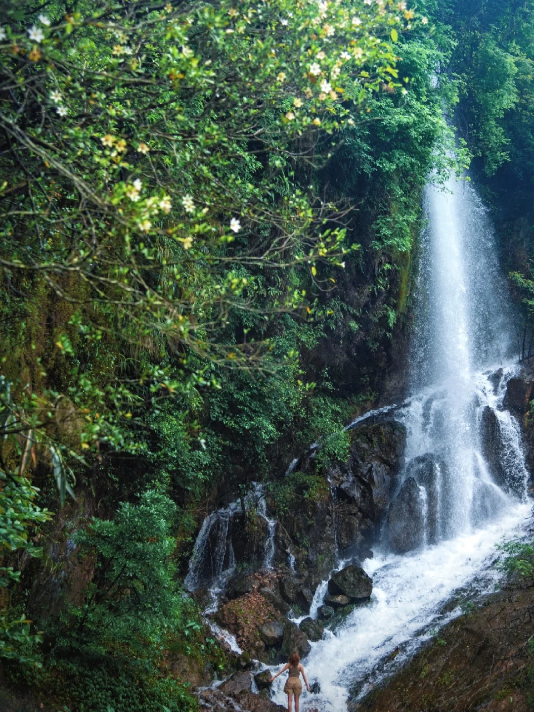 南宁免费小众瀑布尖山瀑布｜附攻略