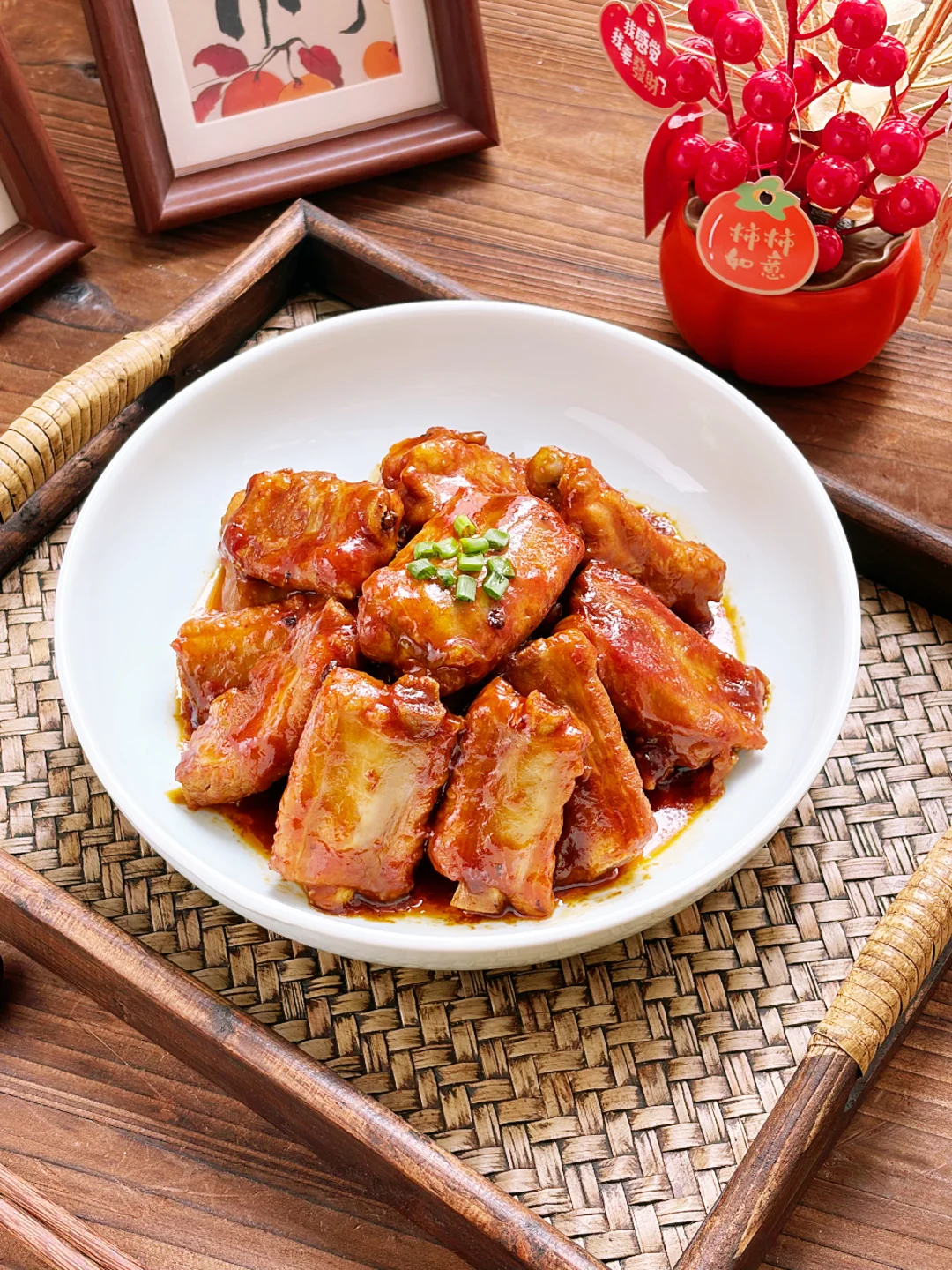 年饭清单加上它，红烧香辣排骨，步步高升