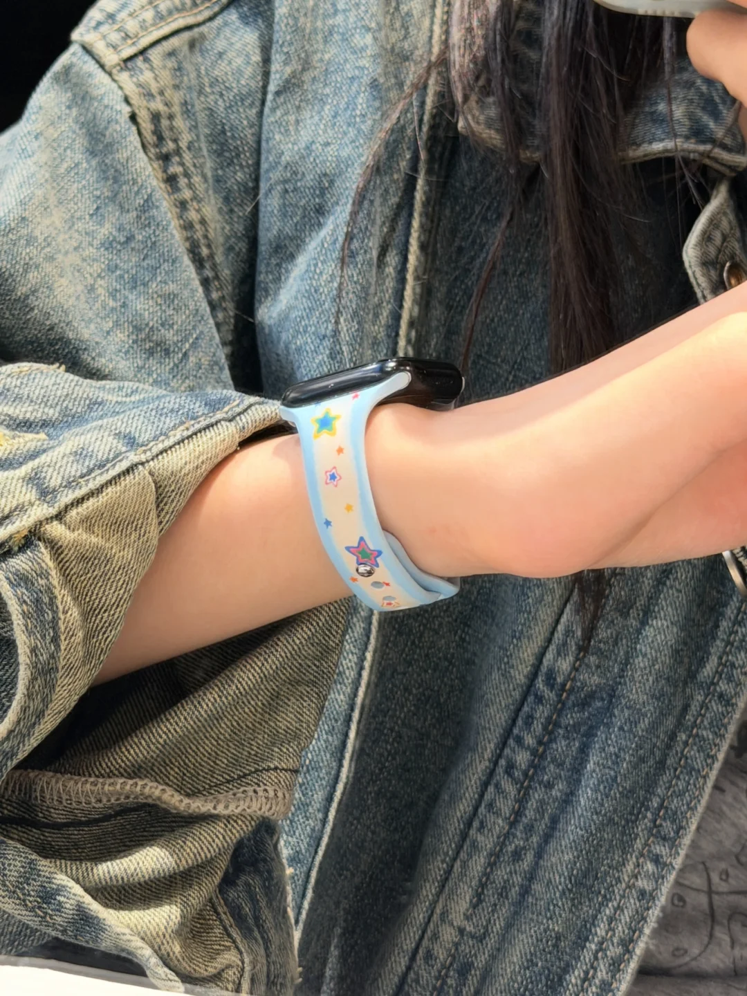 古早蓝蓝星星控💙 𓏻 𝚋𝚕𝚞𝚎 爆改iWatch