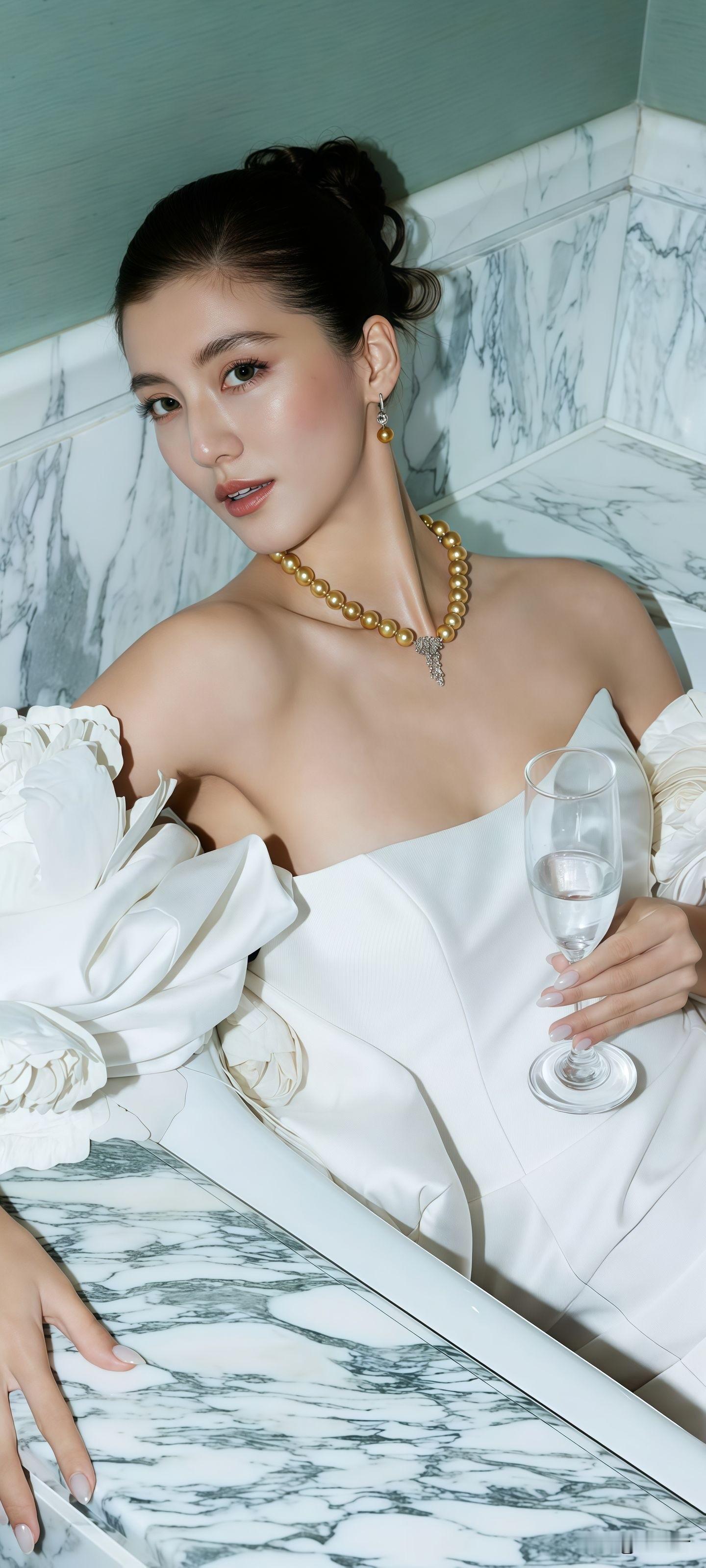 吴千语 绝美写真壁纸！  完美身材 正常明星写真穿搭，无不良引导！