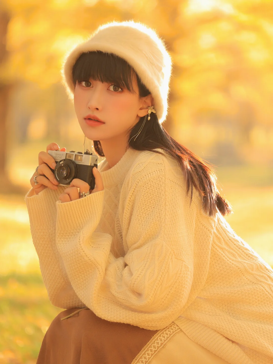 错过等一年❗️云南腾冲银杏村的晚秋太美了