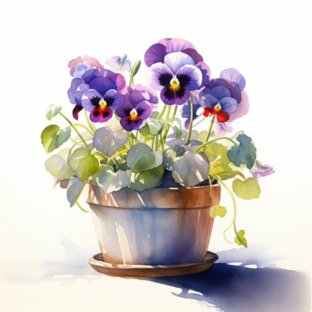 这应该是三色堇没错吧