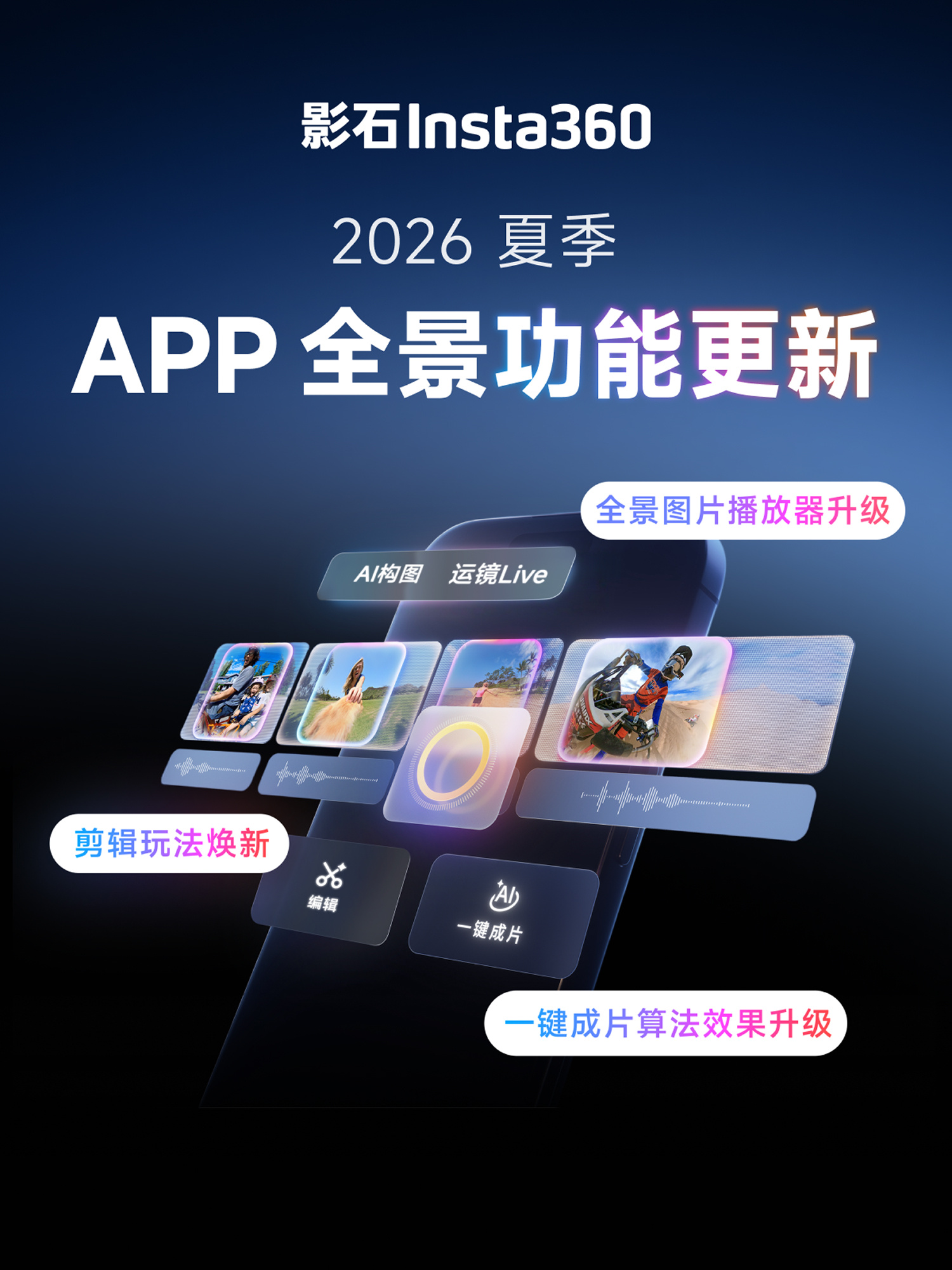 Insta360 App 夏季全景功能大更新！  🌟全景图片播放器升...