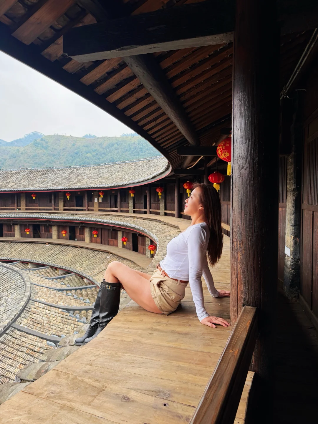 春节反向游！梅州大埔花萼楼