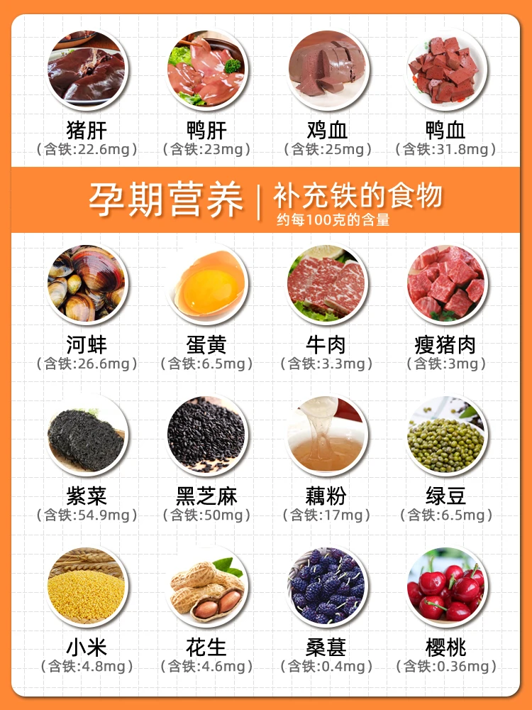 孕期饮食｜这48种食物要多吃&补钙补铁补蛋白