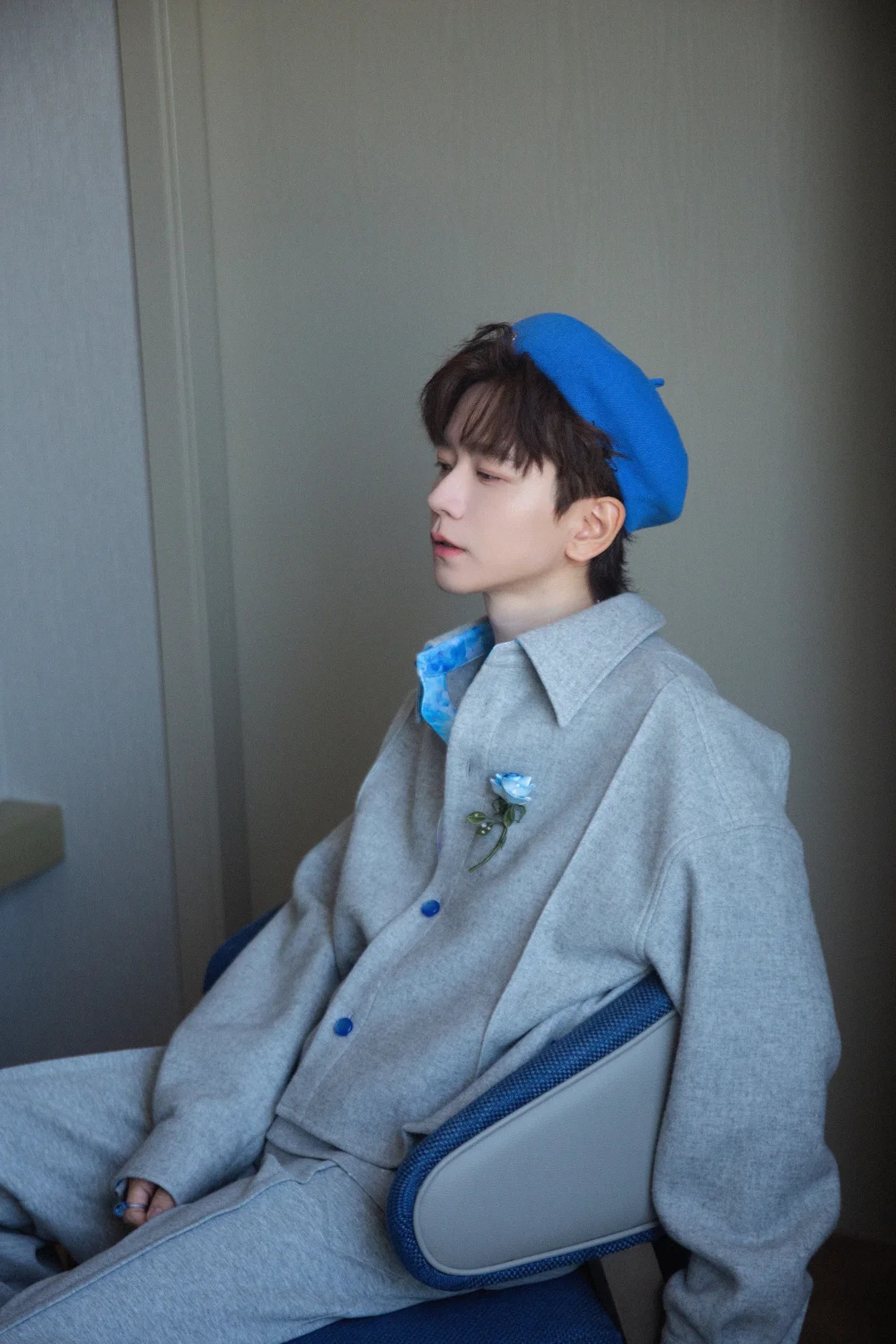 張皓宸又穿了我設計的衣服💙