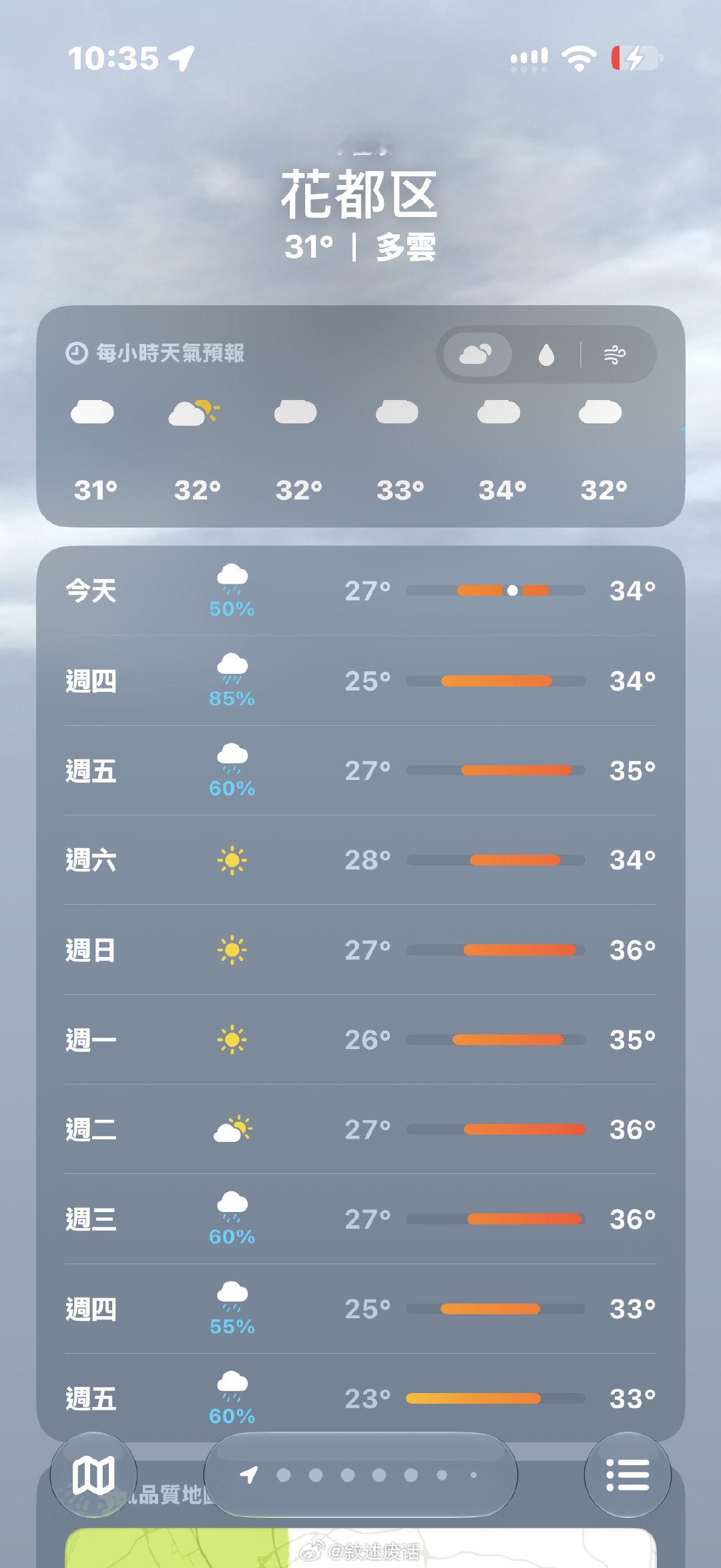 降温降在哪里了，我要热晕了.. ​