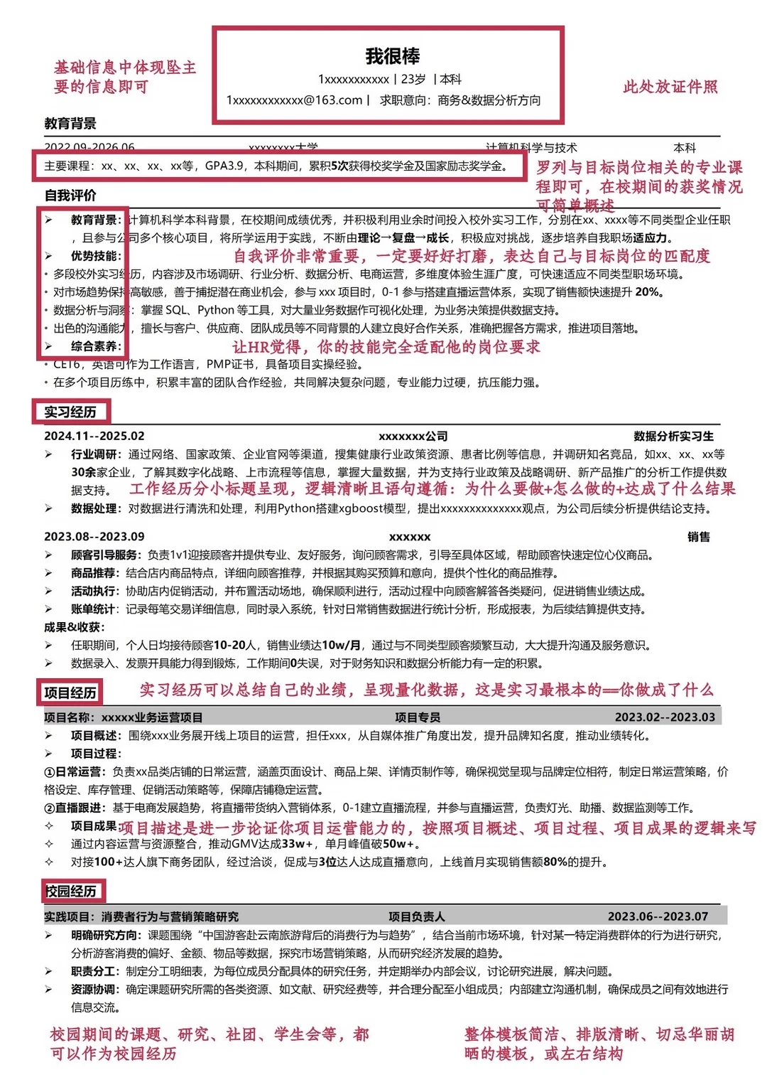 我学员用这份简历，拿了20+面试邀约