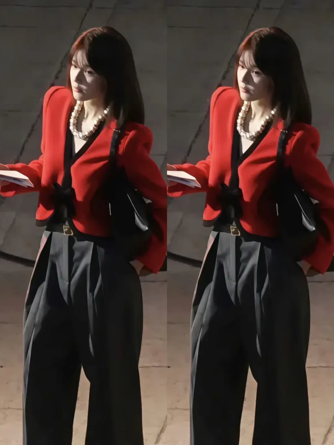 赵露思……🆘🆘诡秘！真·女王👸啊
