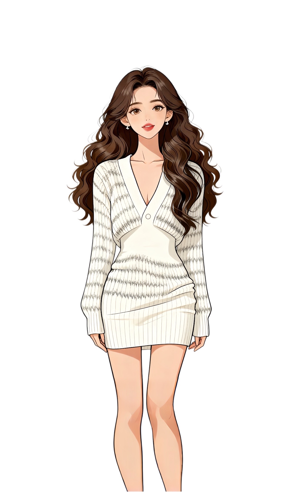 <p>纯欲天花板性感女神包臀裙梨形身材穿搭气质女人 <!--{img...