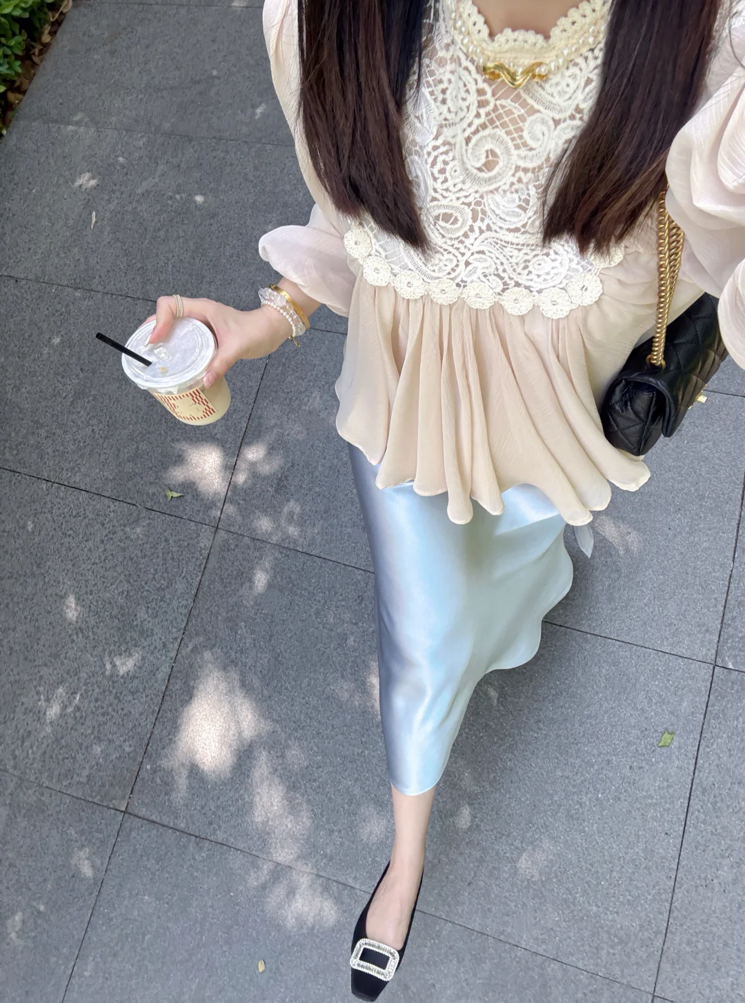上班就要舒服又漂亮🩵☁️低饱和穿搭好温柔吖