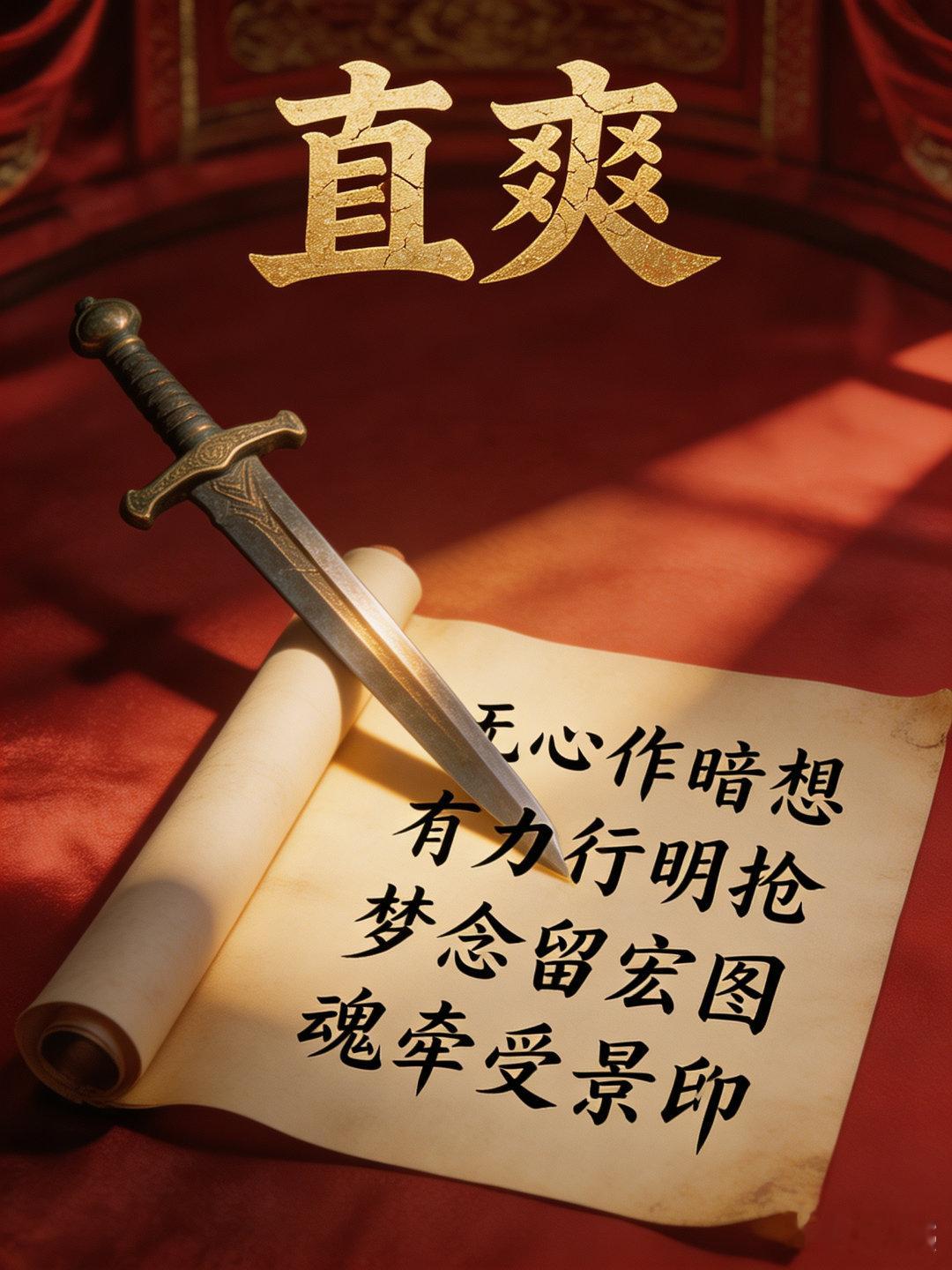 #生活手记##特朗普发了一张震惊世界的地图##英法加3国谴责以色列##毛新宇说大家称爷爷为教员很贴切#
《直爽》
无心作暗想，
有力行明抢。
梦念留宏图，
魂牵受景仰。 ​