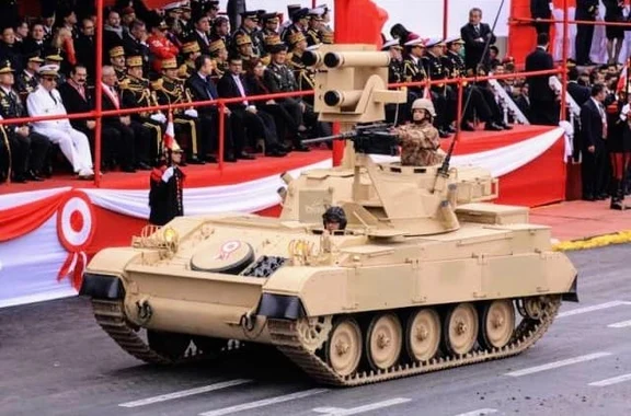 秘鲁的AMX-13 Alacrán反坦克导弹发射车