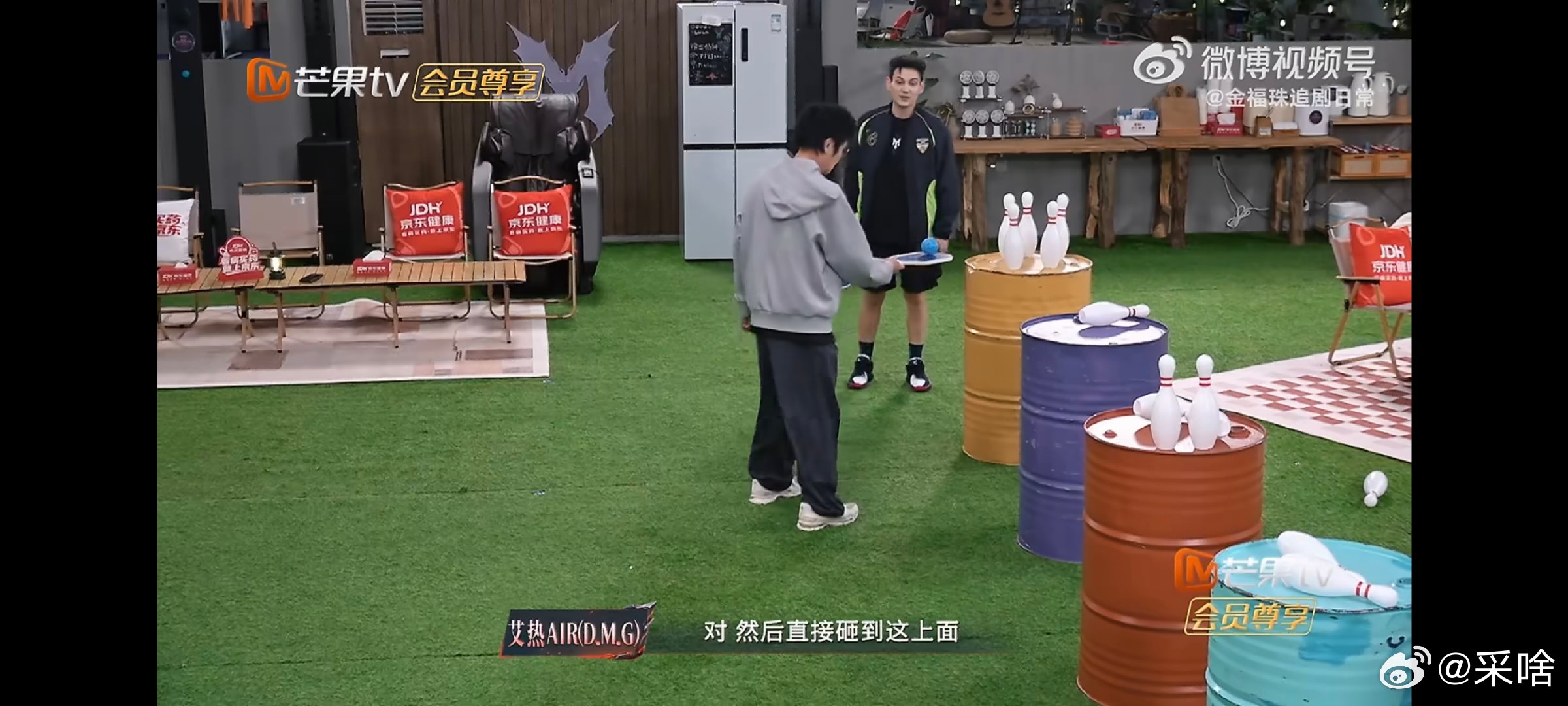 #孙楠圆了艾热的匹克球之梦##披荆斩棘#楠哥把艾热的小执念牢牢记住，陪练圆梦真的太有大哥风范啦 ​