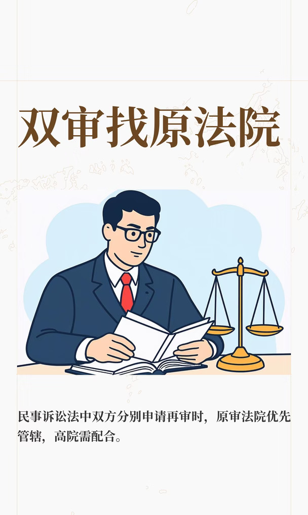 双审找原法院