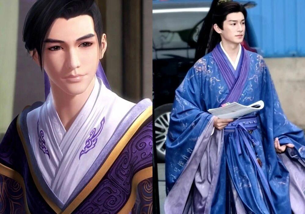 天行九歌：真人剧造型曝光，韩非卫庄演员错位，孔雪儿演紫女，焰灵姬风格大变！ ​