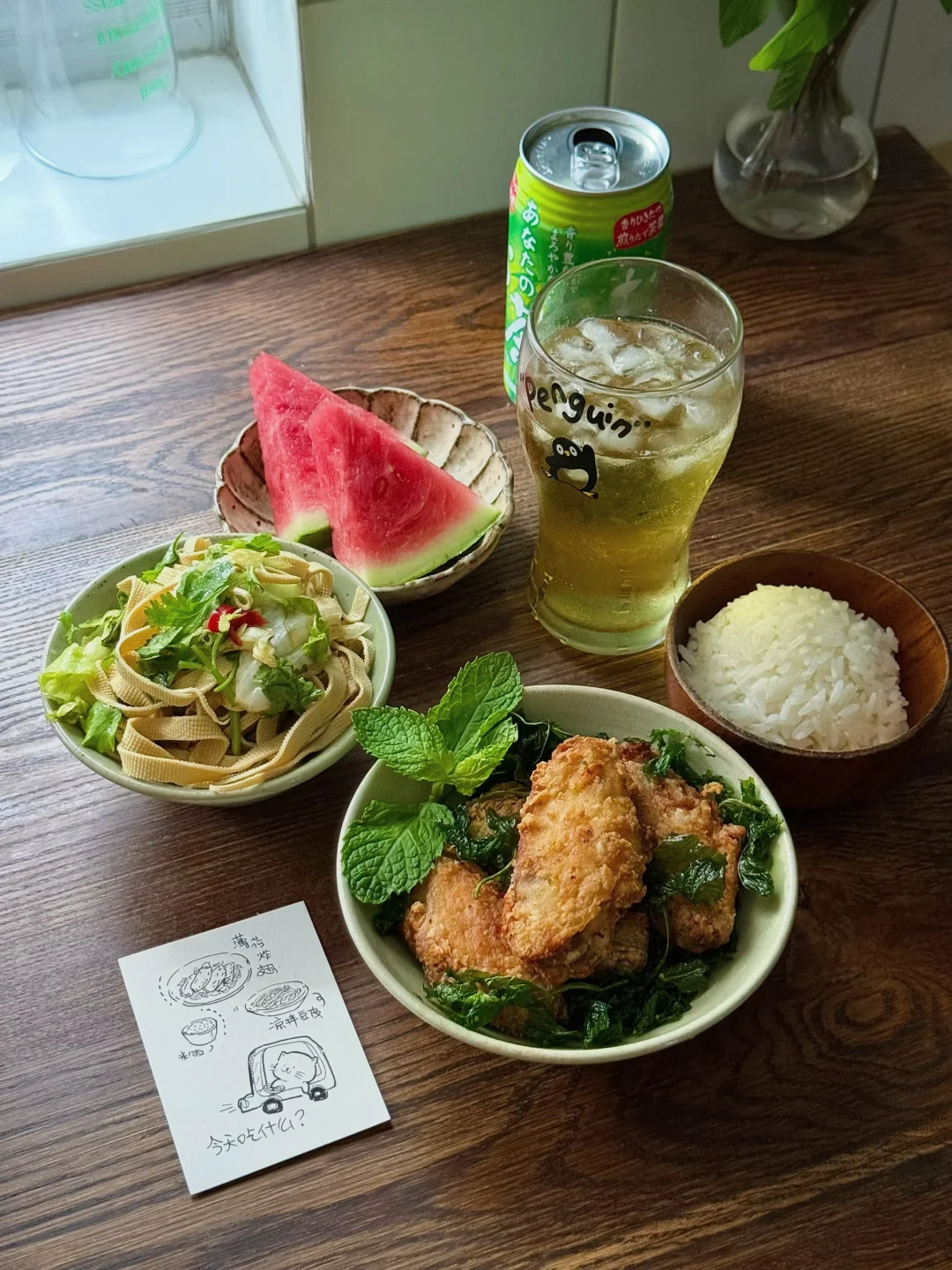 夏日一人食吃什么？