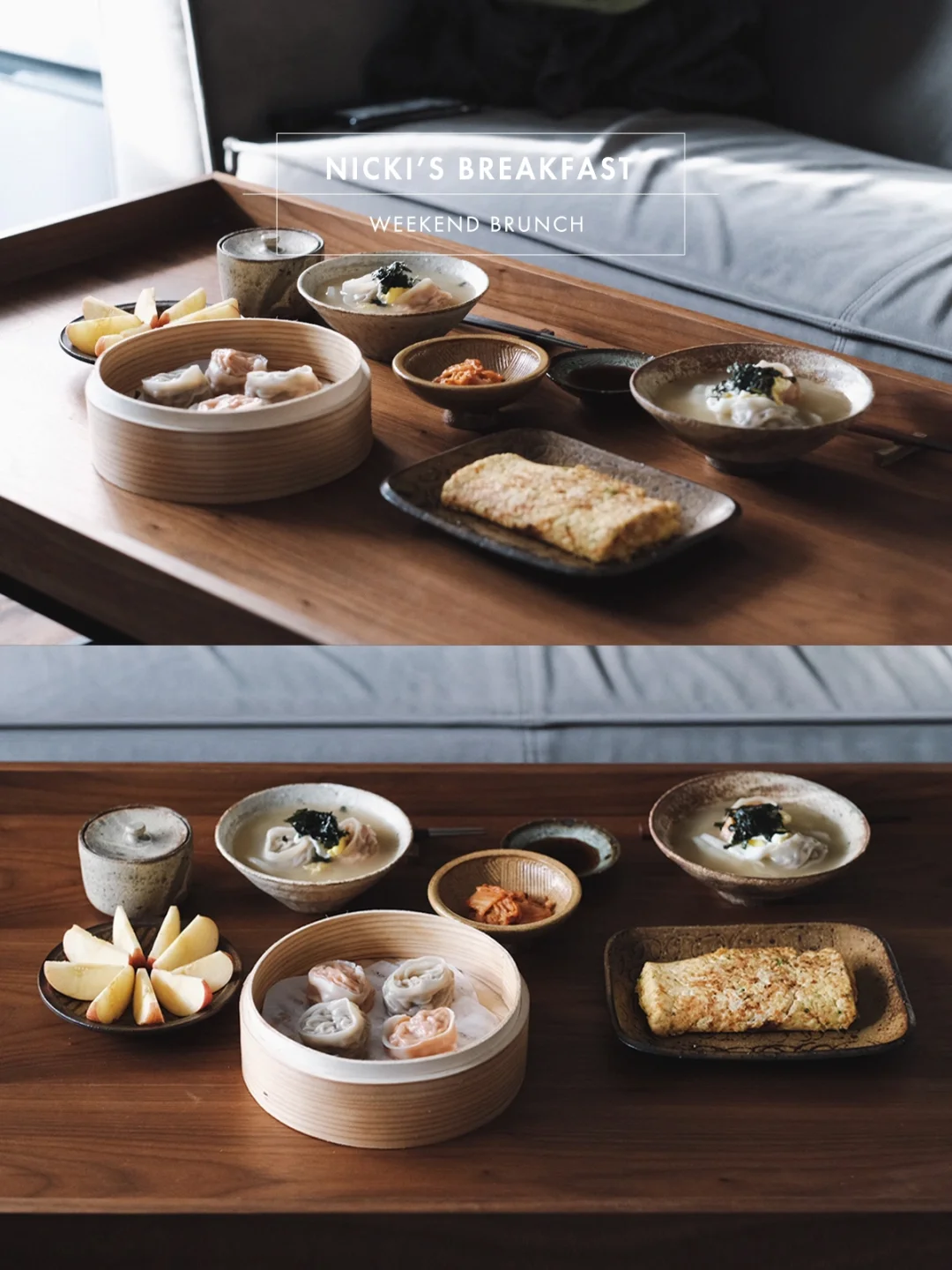 冬日素食餐桌｜韩综是很好的菜谱呀！