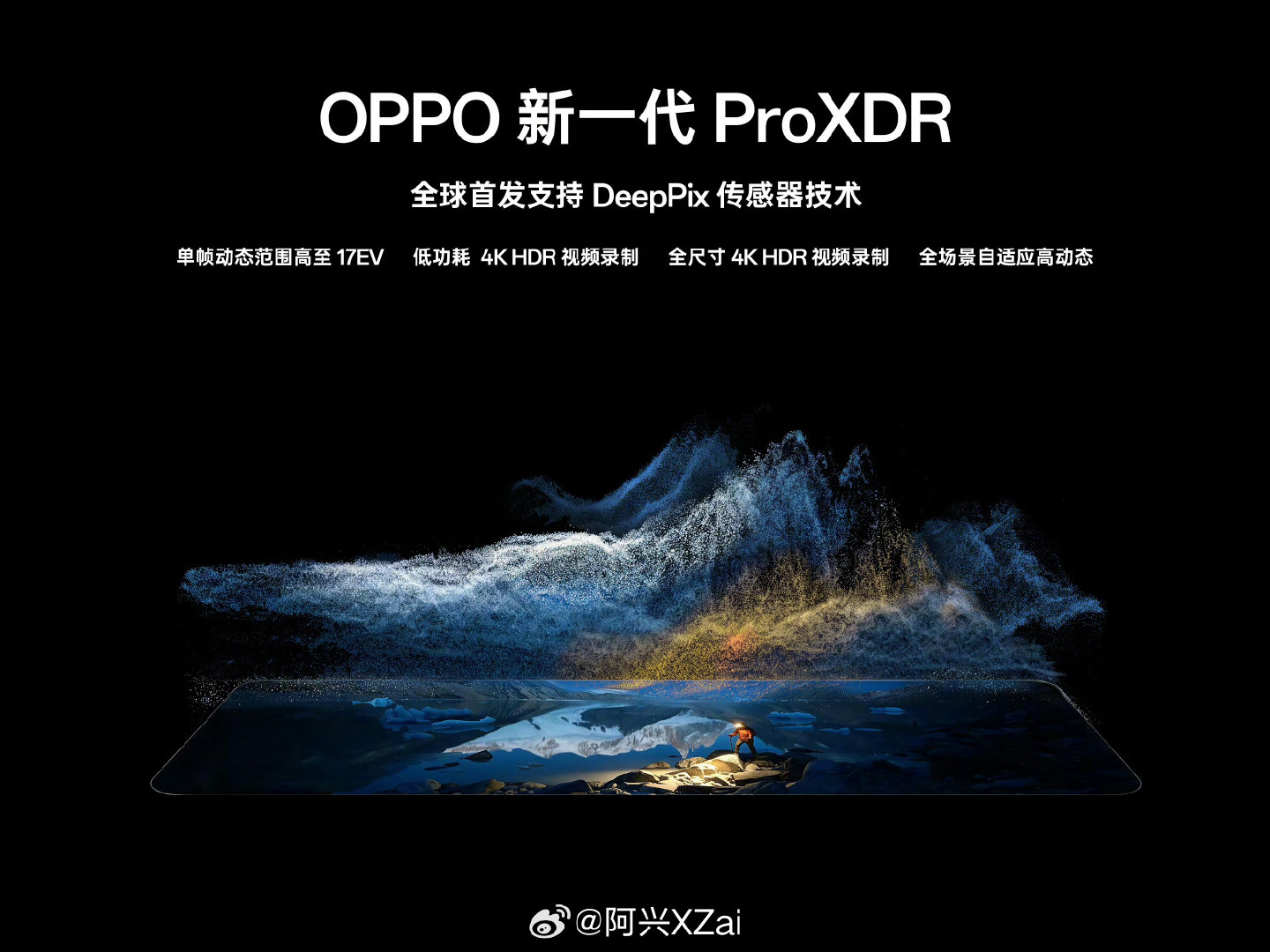 OPPO全新的ProXDR，最关键的是OPPO把相机又重构了，我比较期待重构以后的全新相机APP。#OPPOFindX10# ​