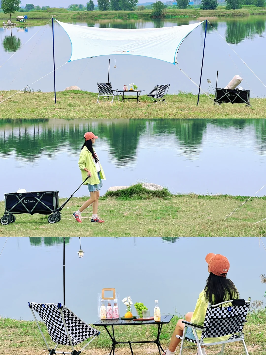 秋天的第一场露营|西安5个临湖宝藏露营地❗️