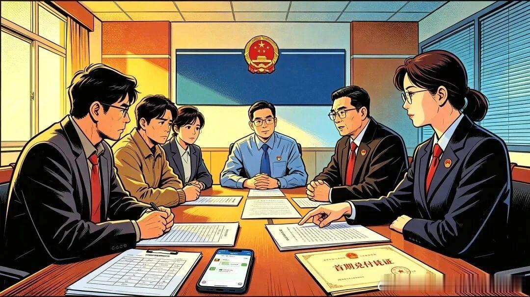 #鄂检新闻##普法宣传#【先调一案立标尺，剩下4件一起化解】支持起诉只是第一步。老河口市人民检察院会同法院、综治中心，成立由法官、检察官、调解员组成的联合调解小组，决定先调解老周的案件。调解小组明确告知企业：不得以经营亏损为由恶意欠薪，否则将面临行政处罚与债务清偿双重责任；针对企业资 ​