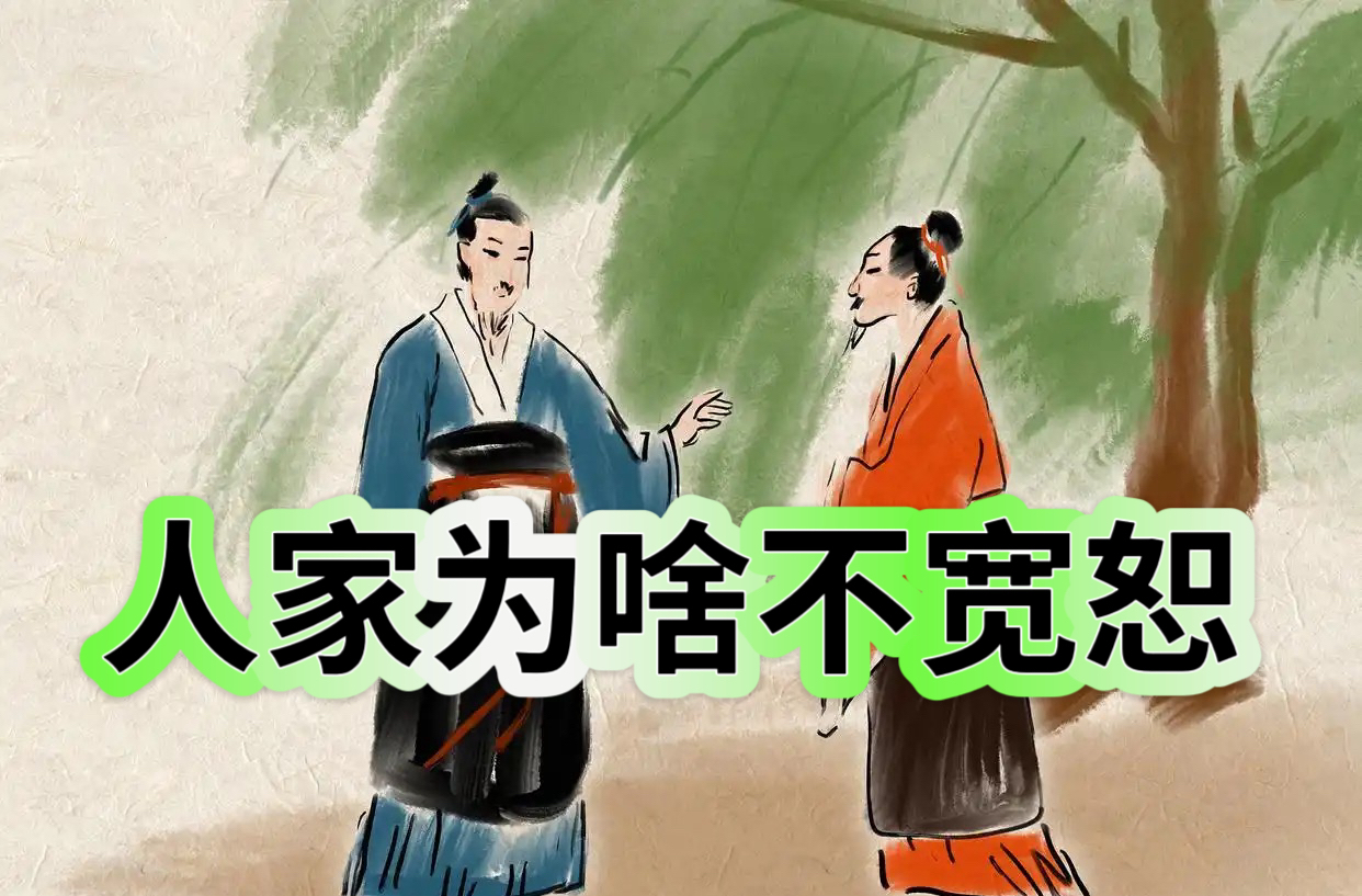 《人家为啥不宽恕》

人们在诉说自己与他人的过往恩怨时，往往会淡化自己的责任与过