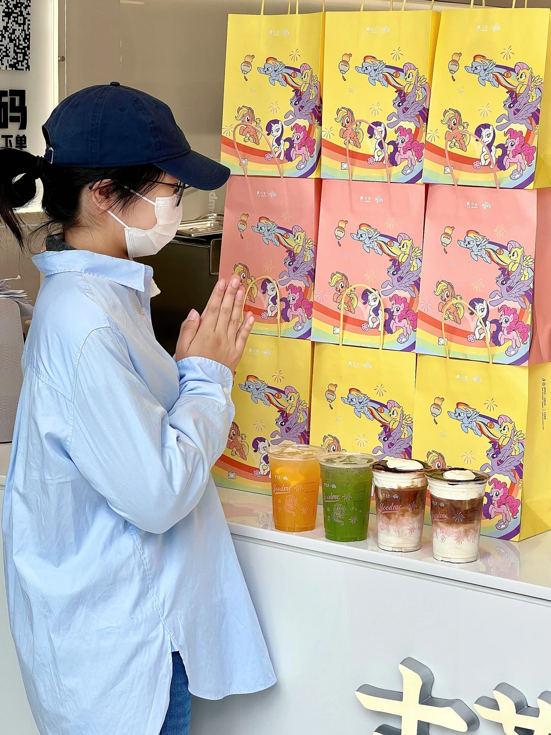 古茗和小马宝莉联名，为了抽到自推我就这样…