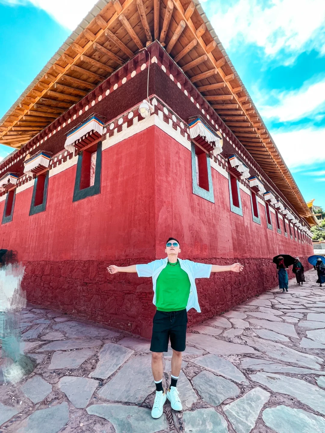 九色甘南，遇见超出片的网红墙！