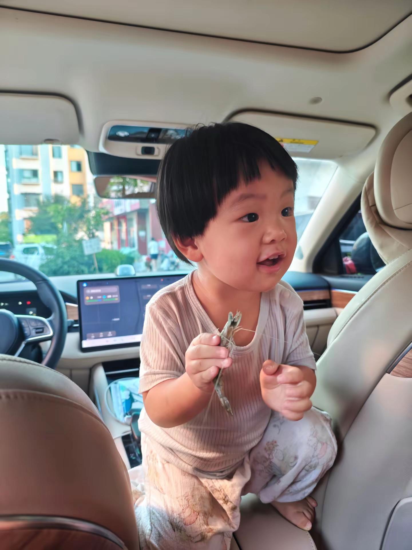 问界全场景安全守护接送娃。
